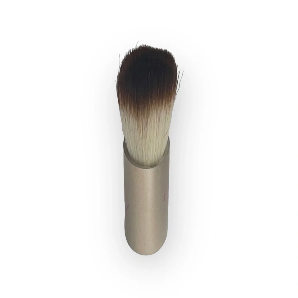 VHTF: new Too Faced ㋛ Contour Buki Teddy Bear Kabuki Powder Brush ㋛ Gold Pink ㋛